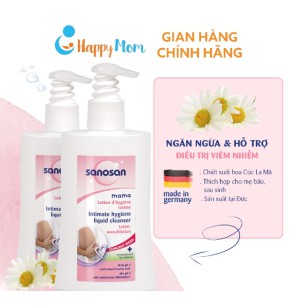 Dung dịch vệ sinh phụ nữ Hoa cúc Chamomilla Sanosan 200ml